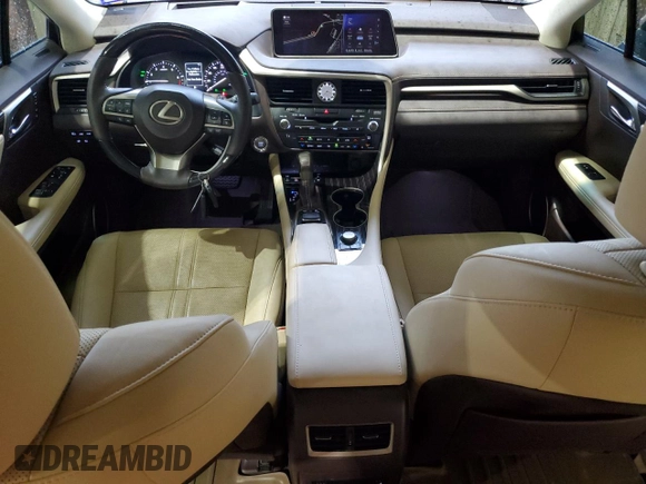 2016 Lexus RX 350 with VIN 2T2ZZMCA7GC021612, listed as a Copart auction lot 54907995 with 76,369 mi miles and Salvage Title. Bid and sale history available at DreamBid. Image 8.