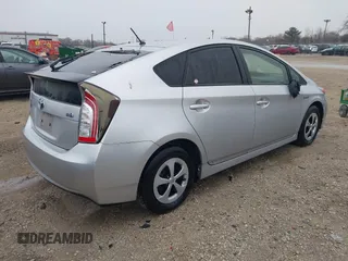 2013 Toyota Prius One with VIN JTDKN3DU7D1622829, listed as a IAAI auction lot 42073456 with 93,390 mi miles. Bid and sale history available at carsss.com. Image 4.