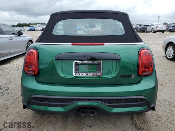 2024 MINI Convertible Cooper S with VIN WMW43DL04R3S23081, listed as a Copart auction lot 71427984 with NaN miles and Non Repairable. Bid and sale history available at carsss.com. Image 6.
