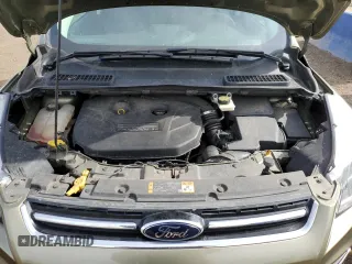 2013 Ford Escape Titanium with VIN 1FMCU9J96DUB55231, listed as a Copart auction lot 44818205 with 79,595 mi miles and Salvage title. Bid and sale history available at DreamBid. Image 12.