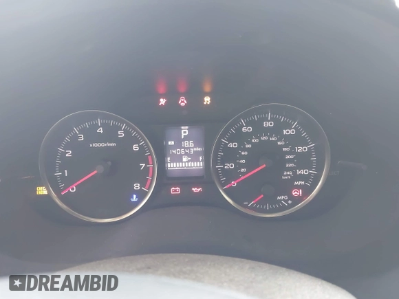 2015 Subaru Impreza 2.0i z VIN JF1GPAA60F8200413, wystawiony jako IAAI lot #42452618 z przebiegiem 140 643 mil mil oraz . Historia ofert i sprzedaży dostępna na DreamBid. Obrazek 7.