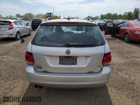 2013 Volkswagen Jetta SportWagen TDI w/Sunroof with VIN 3VWML7AJ4DM608340, listed as a Copart auction lot 66483564 with 199,335 mi miles and Salvage Title. Bid and sale history available at carsss.com. Image 6.