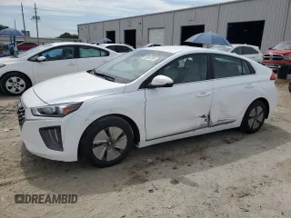 2021 Hyundai Ioniq SE with VIN KMHC75LCXMU260699, listed as a Copart auction lot 58362595 with 92,820 mi miles and Non repairable. Bid and sale history available at DreamBid. Image 1.