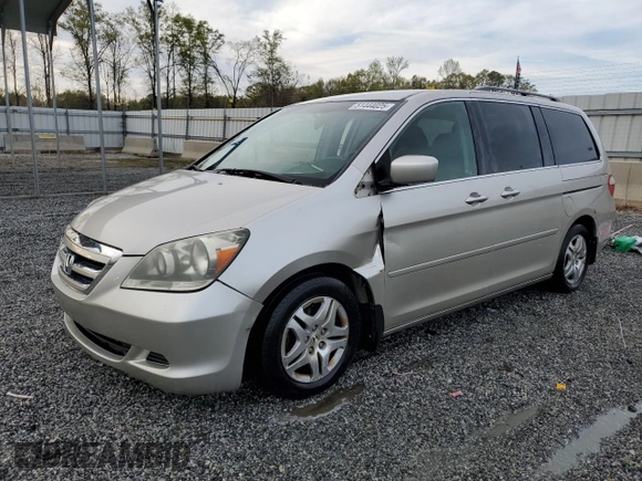 2006 Honda Odyssey EX with VIN 5FNRL38426B412891, listed as a Copart auction lot 51444025 with 215,059 mi miles and Salvage Title. Bid and sale history available at carsss.com. Image 1.