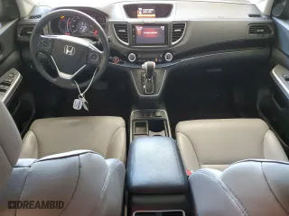 2016 Honda CR-V EX-L with VIN 5J6RM4H75GL042929, listed as a Copart auction lot 50541555 with 53,710 mi miles and Salvage Title. Bid and sale history available at carsss.com. Image 8.