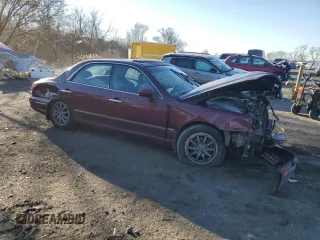 2002 Hyundai XG350 L with VIN KMHFU45E52A181308, listed as a Copart auction lot 82834594 with 0 mi miles and Salvage Title. Bid and sale history available at carsss.com. Image 4.