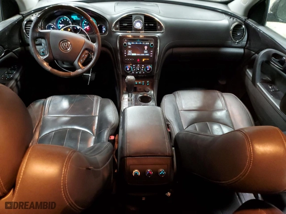 2015 Buick Enclave Leather with VIN 5GAKRBKDXFJ371133, listed as a Copart auction lot 48904595 with 136,046 mi miles and Salvage Title. Bid and sale history available at carsss.com. Image 8.