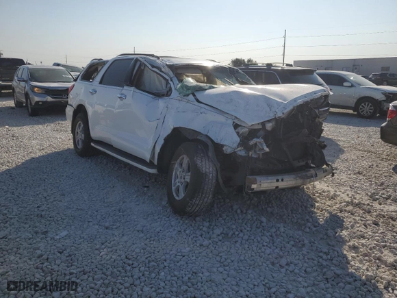 2008 Toyota Sequoia Ltd with VIN 5TDZY68A08S009192, listed as a Copart auction lot 76420974 with 0 mi miles and Salvage Title. Bid and sale history available at carsss.com. Image 4.