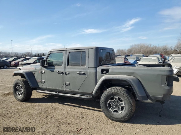 2021 Jeep Gladiator Mojave with VIN 1C6JJTEG3ML531455, listed as a Copart auction lot 89192615 with 32,631 mi miles and Salvage Title. Bid and sale history available at carsss.com. Image 2.