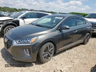 2021 Hyundai Ioniq Limited z VIN KMHC05LC3MU254280, wystawiony jako Copart lot #50289045 z przebiegiem 109 855 mil mil oraz Czysty tytuł • Clean title. Historia ofert i sprzedaży dostępna na DreamBid. Obrazek 1.