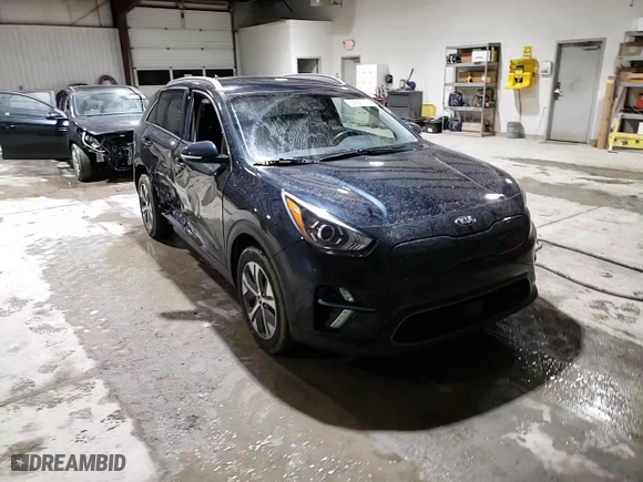 2020 Kia Niro EV EX with VIN KNDCC3LG3L5062398, listed as a Copart auction lot 44341145 with 57,686 mi miles and Salvage Title. Bid and sale history available at carsss.com. Image 11.