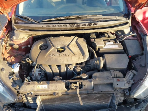 2016 Hyundai Elantra SE with VIN 5NPDH4AE0GH733173, listed as a IAAI auction lot 41134432 with 83,402 mi miles. Bid and sale history available at carsss.com. Image 10.