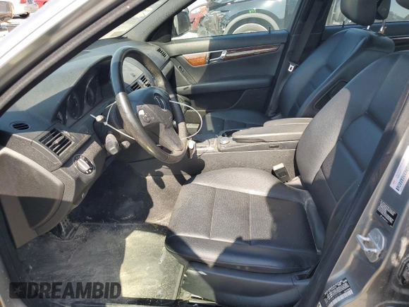 2009 Mercedes-Benz C 300 Sport with VIN WDDGF81X59F208155, listed as a Copart auction lot 62695685 with 92,940 mi miles and Clean title. Bid and sale history available at DreamBid. Image 7.