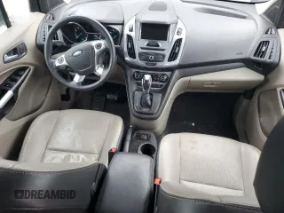 2015 Ford Transit Connect Wagon Titanium with VIN NM0GE9G76F1219343, listed as a Copart auction lot 43380065 with 0 mi miles and Clean Title. Bid and sale history available at carsss.com. Image 8.