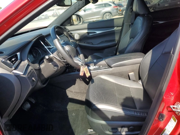 2022 Infiniti QX55 Essential z VIN 3PCAJ5K37NF112146, wystawiony jako Copart lot #74987654 z przebiegiem 49 673 mil mil oraz Szkoda całkowita • Salvage title. Historia ofert i sprzedaży dostępna na DreamBid. Obrazek 7.