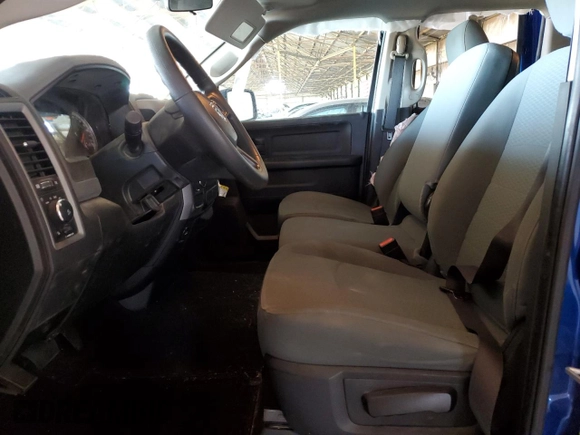 2018 Ram 1500 Express with VIN 1C6RR6FG5JS280628, listed as a Copart auction lot 61007805 with 128,470 mi miles and Salvage title. Bid and sale history available at DreamBid. Image 7.