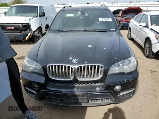 2012 BMW X5 50i with VIN 5UXZV8C59CL424356, listed as a Copart auction lot 54763725 with 107,712 mi miles and Salvage title. Bid and sale history available at DreamBid. Image 5.