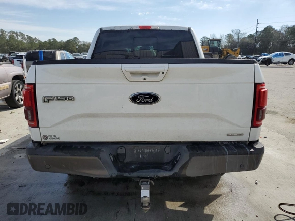 2015 Ford F-150 XL with VIN 1FTEW1CF8FFB18913, listed as a Copart auction lot 48373795 with 190,802 mi miles and Salvage Title. Bid and sale history available at carsss.com. Image 6.