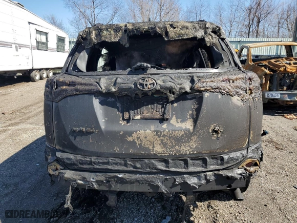 2017 Toyota RAV4 SE with VIN JTMJFREV0HD218102, listed as a Copart auction lot 47544535 with 0 mi miles and Non Repairable. Bid and sale history available at carsss.com. Image 6.