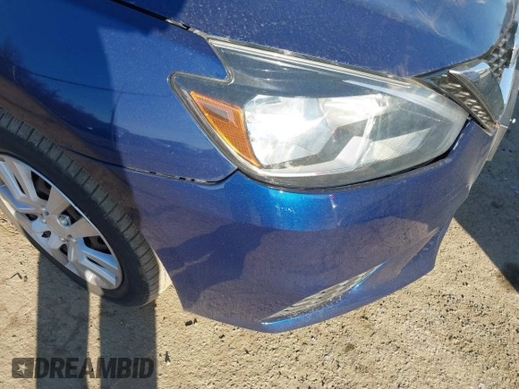 2017 Nissan Sentra S with VIN 3N1AB7AP7HY367176, listed as a IAAI auction lot 41806280 with 101,606 mi miles. Bid and sale history available at carsss.com. Image 14.