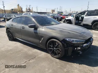 2022 BMW 8 Series 840i with VIN WBAGV2C03NCH89953, listed as a Copart auction lot 66564503 with 17,234 mi miles. Bid and sale history available at carsss.com. Image 4.