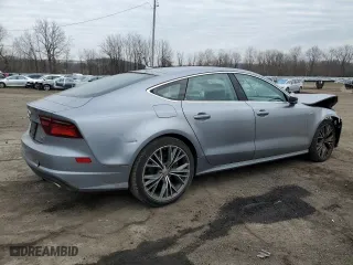 2017 Audi A7 Premium Plus with VIN WAUW2AFC3HN005720, listed as a Copart auction lot 47441265 with 82,690 mi miles and Salvage Title. Bid and sale history available at carsss.com. Image 3.