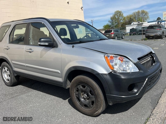 2006 Honda CR-V LX with VIN JHLRD685X6C019034, listed as a Copart auction lot 54324445 with 218,178 mi miles and Clean Title. Bid and sale history available at carsss.com. Image 1.