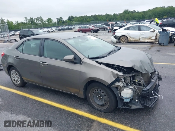 2018 Toyota Corolla L with VIN 2T1BURHE9JC092895, listed as a IAAI auction lot 42326623 with 135,046 mi miles and . Bid and sale history available at DreamBid. Image 1.