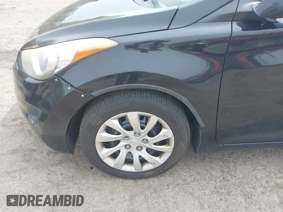 2011 Hyundai Elantra GLS with VIN 5NPDH4AE6BH059927, listed as a IAAI auction lot 42060592 with 158,809 mi miles. Bid and sale history available at carsss.com. Image 6.