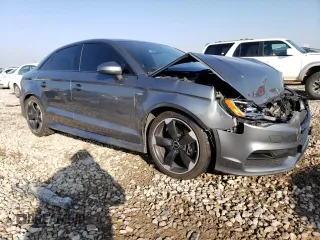 2016 Audi A3 2.0T Premium with VIN WAUB8GFF5G1109853, listed as a Copart auction lot 82757223 with 90,466 mi miles. Bid and sale history available at carsss.com. Image 4.