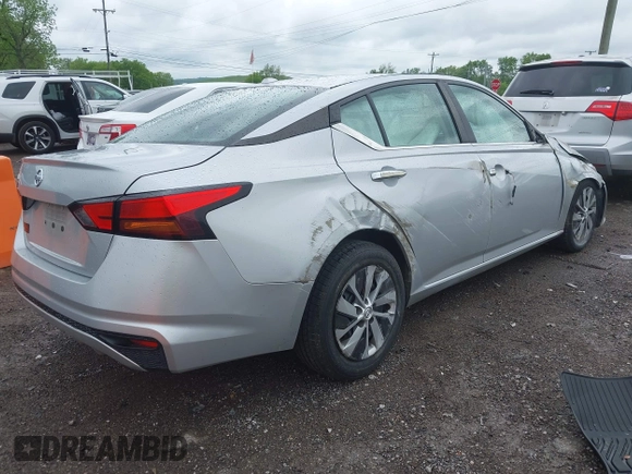 2020 Nissan Altima S with VIN 1N4BL4BV2LN301799, listed as a IAAI auction lot 42126910 with 174,185 mi miles and . Bid and sale history available at carsss.com. Image 4.