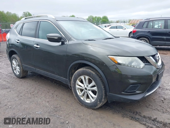 2015 Nissan Rogue SL with VIN 5N1AT2MV6FC879259, listed as a IAAI auction lot 42212957 with 182,212 mi miles and . Bid and sale history available at carsss.com. Image 1.