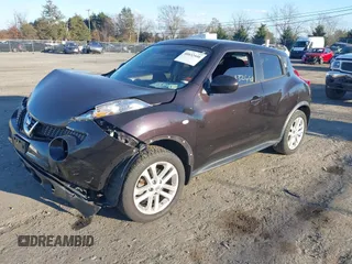 2014 Nissan Juke S with VIN JN8AF5MV3ET359780, listed as a IAAI auction lot 40832448 with 118,405 mi miles. Bid and sale history available at carsss.com. Image 17.