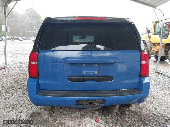2015 Chevrolet Tahoe Commercial with VIN 1GNSK2EC1FR663199, listed as a IAAI auction lot 41552787 with 148,187 mi miles. Bid and sale history available at carsss.com. Image 16.