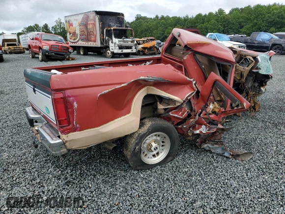 1987 Ford Ranger with VIN 1FTBR10T7HUC19721, listed as a Copart auction lot 83959854 with 33,497 mi miles and Salvage Title. Bid and sale history available at DreamBid. Image 3.