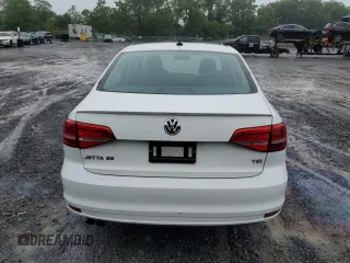 2015 Volkswagen Jetta SE with VIN 3VWD17AJ9FM233571, listed as a Copart auction lot 61436735 with 58,690 mi miles and Salvage title. Bid and sale history available at DreamBid. Image 6.
