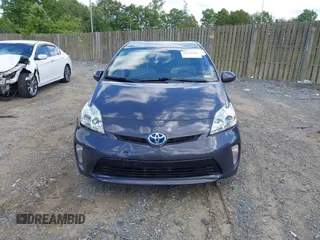 2012 Toyota Prius One with VIN JTDKN3DUXC5410076, listed as a IAAI auction lot 42191581 with 244,502 mi miles. Bid and sale history available at carsss.com. Image 12.