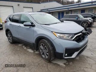 2022 Honda CR-V EX with VIN 5J6RW2H58NA002057, listed as a Copart auction lot 67892662 with 8,165 mi miles. Bid and sale history available at carsss.com. Image 4.