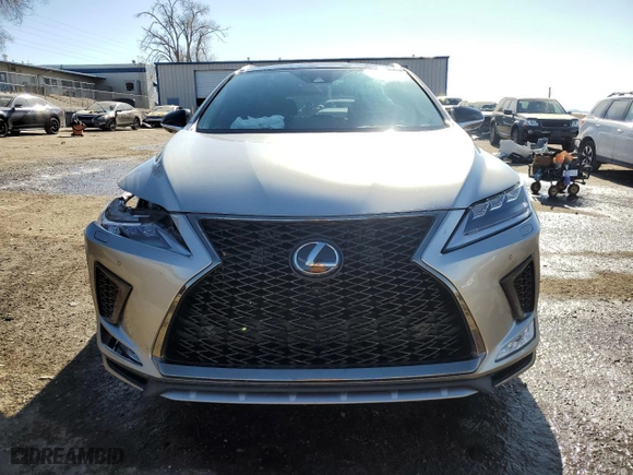 2022 Lexus RX with VIN 2T2YZMDAXNC346021, listed as a Copart auction lot 88330845 with 24,306 mi miles and Salvage Title. Bid and sale history available at carsss.com. Image 5.