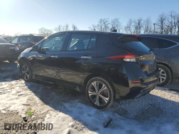 2020 Nissan LEAF SV Plus with VIN 1N4BZ1CP8LC308460, listed as a Copart auction lot 89334465 with 34,623 mi miles and Salvage Title. Bid and sale history available at DreamBid. Image 2.