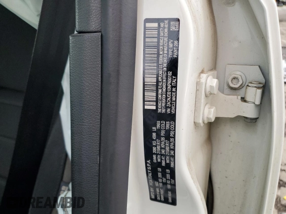 2022 Jeep Renegade Latitude with VIN ZACNJDB10NPN90182, listed as a Copart auction lot 60963885 with 25,884 mi miles and Salvage title. Bid and sale history available at DreamBid. Image 13.