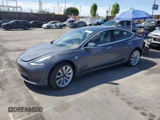 2020 Tesla Model 3 Long Range with VIN 5YJ3E1EB4LF650955, listed as a Copart auction lot 51931255 with 59,046 mi miles and Salvage Title. Bid and sale history available at carsss.com. Image 1.