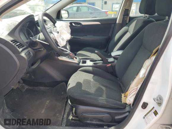 2019 Nissan Sentra S with VIN 3N1AB7AP1KY339588, listed as a Copart auction lot 51658815 with 91,338 mi miles and Salvage title. Bid and sale history available at DreamBid. Image 7.