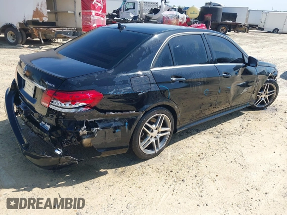 2014 Mercedes-Benz E 550 Sport with VIN WDDHF9BB2EA998695, listed as a IAAI auction lot 41683646 with 153,265 mi miles and . Bid and sale history available at DreamBid. Image 4.
