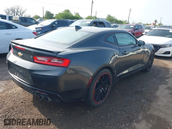 2016 Chevrolet Camaro 1LT with VIN 1G1FA1RS6G0131650, listed as a IAAI auction lot 42080401 with 127,108 mi miles. Bid and sale history available at carsss.com. Image 4.