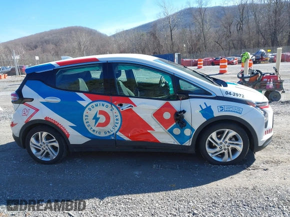 2023 Chevrolet Bolt EV 1LT with VIN 1G1FW6S04P4102972, listed as a IAAI auction lot 41600780 with 50,710 mi miles and . Bid and sale history available at DreamBid. Image 13.