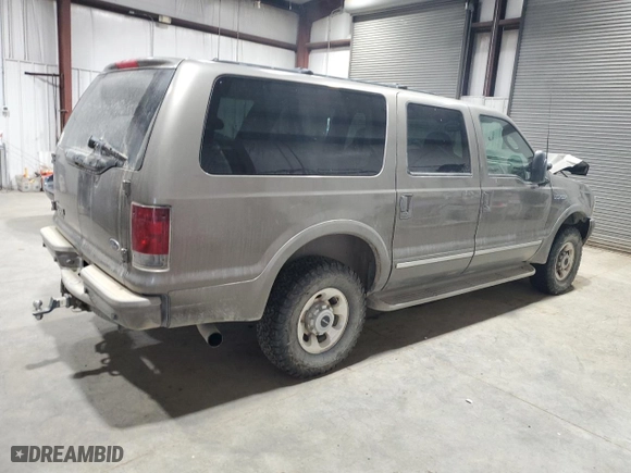 2003 Ford Excursion Limited with VIN 1FMSU43P93EC24089, listed as a Copart auction lot 82779674 with NaN miles and Clean Title. Bid and sale history available at carsss.com. Image 3.