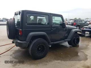 2017 Jeep Wrangler Sport with VIN 1C4AJWAGXHL540496, listed as a Copart auction lot 50692705 with 115,042 mi miles and Salvage Title. Bid and sale history available at DreamBid. Image 3.