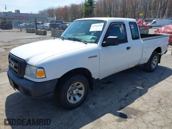 2007 Ford Ranger XL with VIN 1FTYR14D87PA23135, listed as a IAAI auction lot 42102410 with 319,393 mi miles. Bid and sale history available at carsss.com. Image 2.