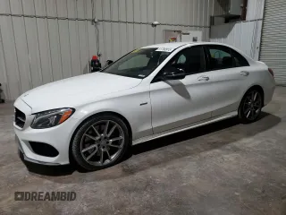 2016 Mercedes-Benz C 450 AMG with VIN 55SWF6EB0GU133387, listed as a Copart auction lot 51780915 with 266,794 mi miles and Clean Title. Bid and sale history available at carsss.com. Image 1.